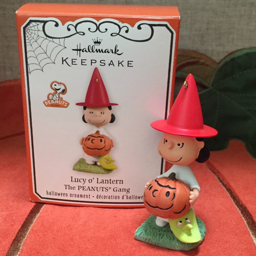 Hallmark Halloween Ornament Lucy O’Lantern NIB